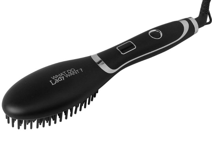 Ceramic Hair Straightening Brush Ceramic Hair Straightening Brush